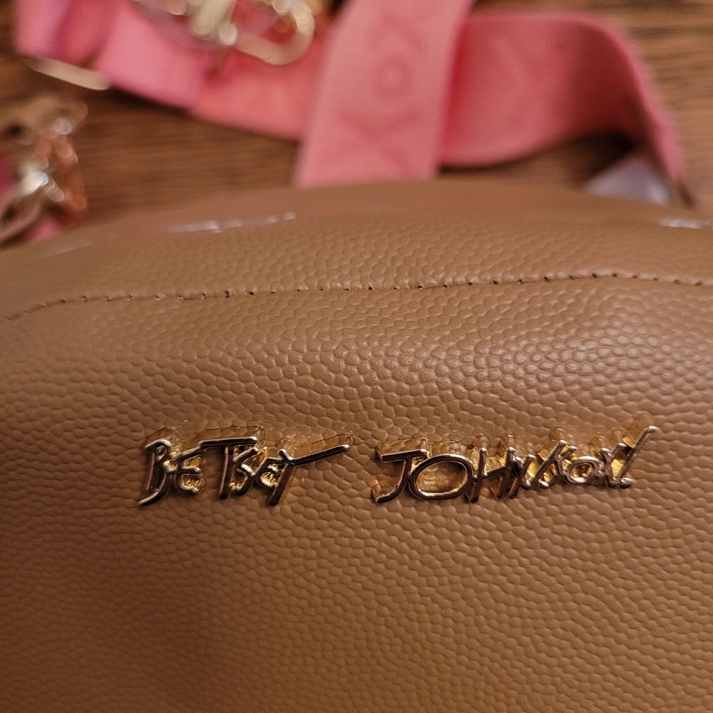 NEW VIRAL Betsey Johnson Kitsch Crossbody Football Purse 🏈🎀 - Picture 7 of 9